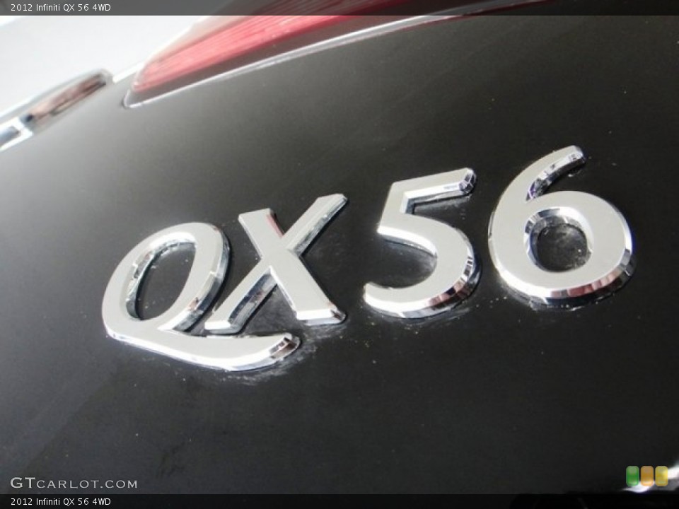 2012 Infiniti QX Badges and Logos