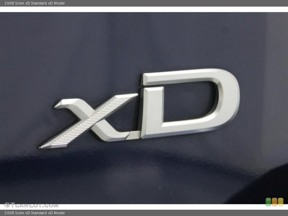 2008 Scion xD Badges and Logos