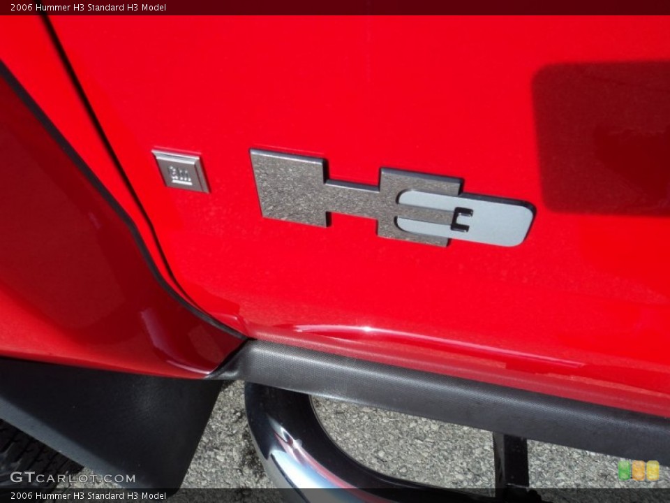 2006 Hummer H3 Badges and Logos