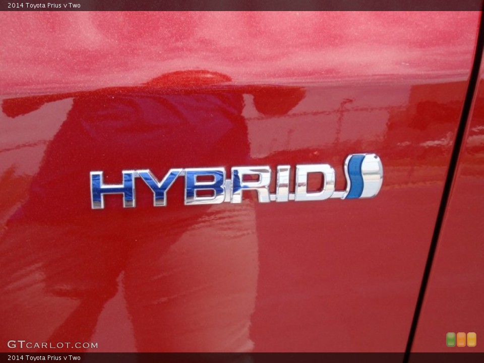 2014 Toyota Prius v Custom Badge and Logo Photo #91672235