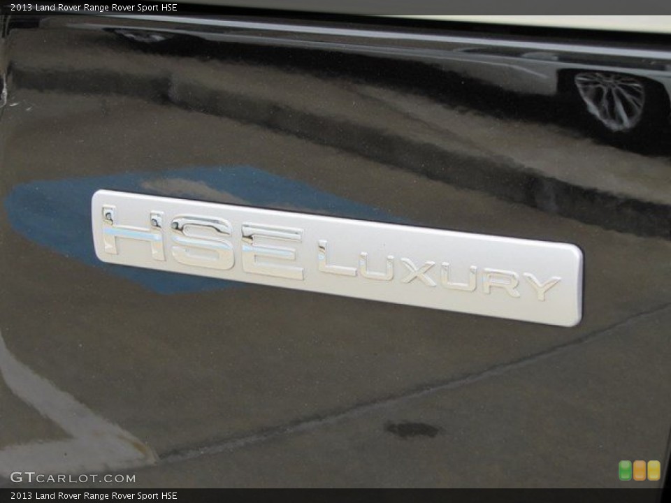 2013 Land Rover Range Rover Sport Badges and Logos