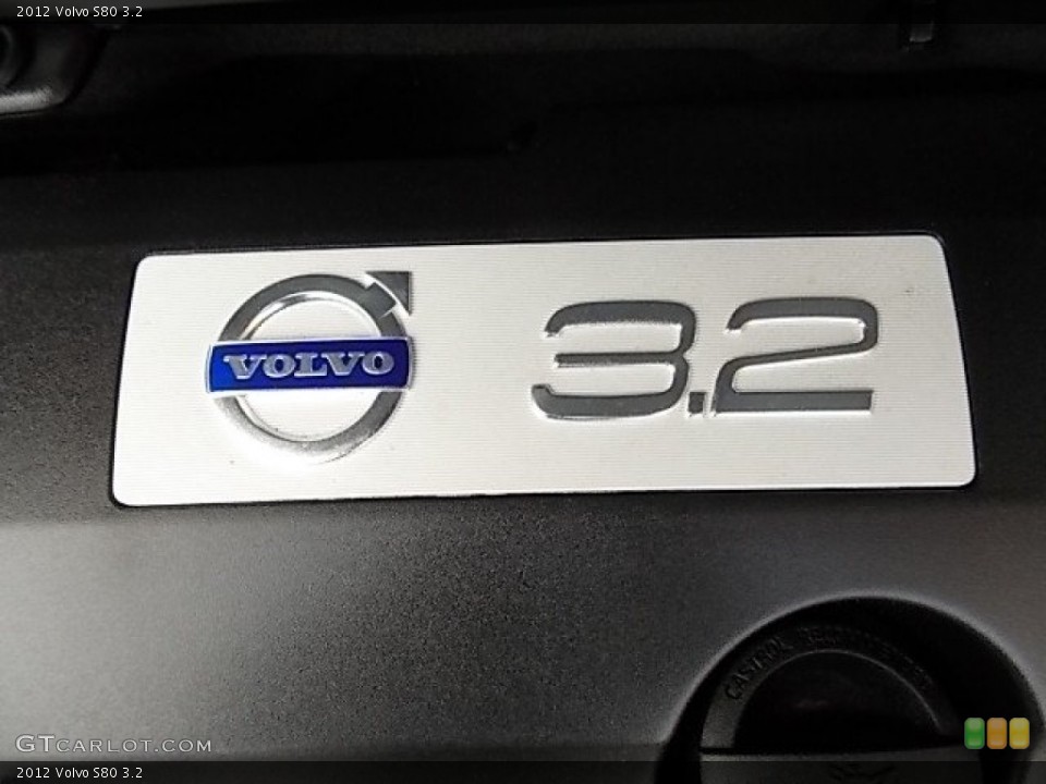 2012 Volvo S80 Badges and Logos
