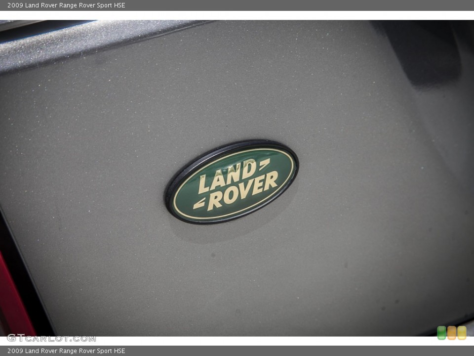 2009 Land Rover Range Rover Sport Badges and Logos