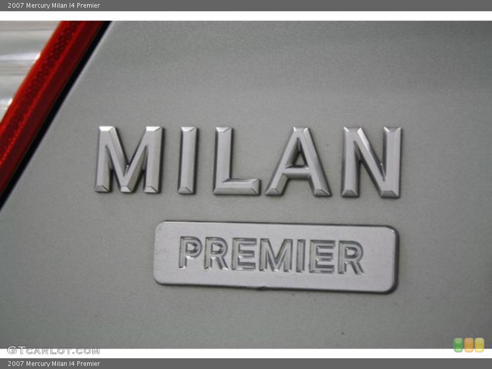 2007 Mercury Milan Badges and Logos