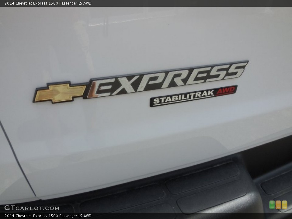 2014 Chevrolet Express Badges and Logos