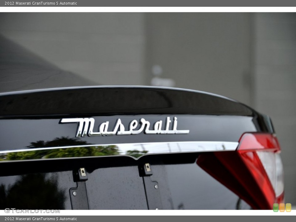 2012 Maserati GranTurismo Custom Badge and Logo Photo #95172983