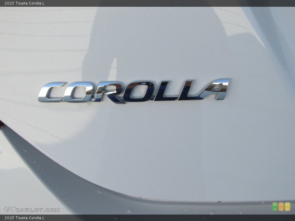 2015 Toyota Corolla Badges and Logos