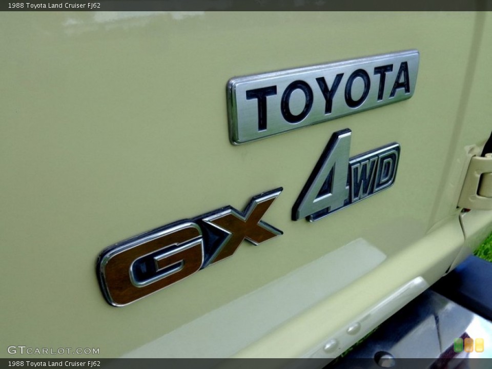 1988 Toyota Land Cruiser Custom Badge and Logo Photo #97923625