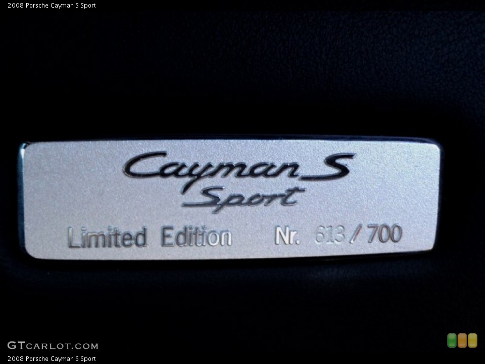 2008 Porsche Cayman Custom Badge and Logo Photo #98249087