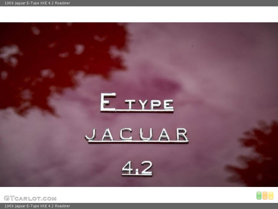 1969 Jaguar E-Type Badges and Logos