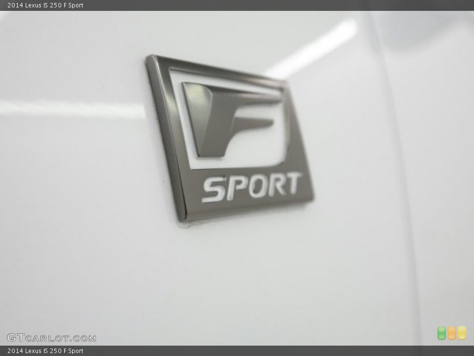 2014 Lexus IS Badges and Logos