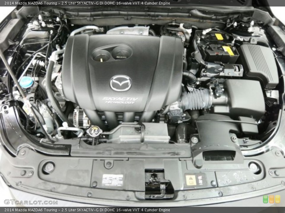 2.5 Liter SKYACTIV-G DI DOHC 16-valve VVT 4 Cyinder Engine for the 2014 Mazda MAZDA6 #100004008