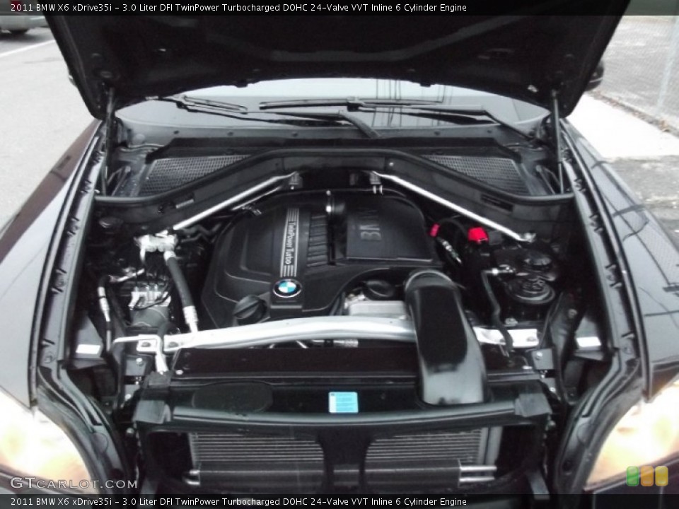 3.0 Liter DFI TwinPower Turbocharged DOHC 24-Valve VVT Inline 6 Cylinder Engine for the 2011 BMW X6 #100033235