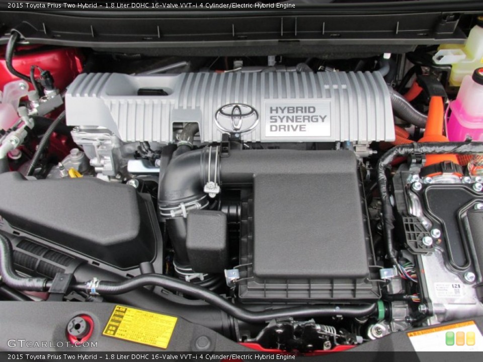 1.8 Liter DOHC 16-Valve VVT-i 4 Cylinder/Electric Hybrid Engine for the 2015 Toyota Prius #100066706