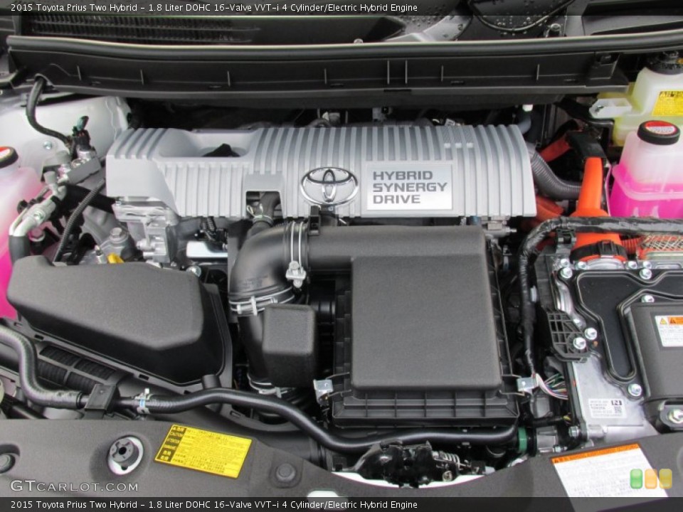 1.8 Liter DOHC 16-Valve VVT-i 4 Cylinder/Electric Hybrid Engine for the 2015 Toyota Prius #100066913