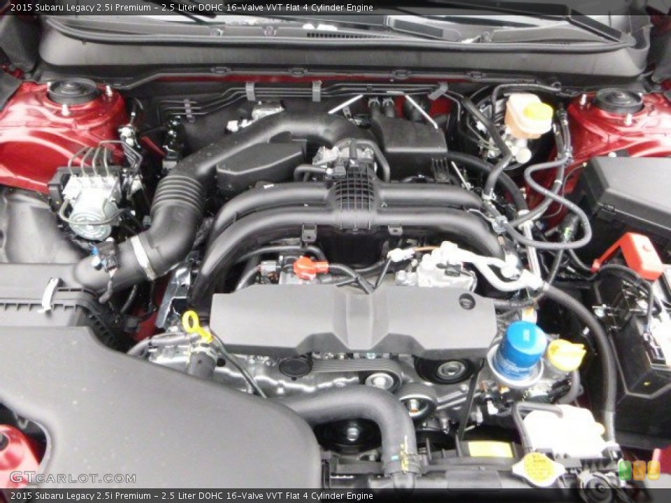 2.5 Liter DOHC 16-Valve VVT Flat 4 Cylinder Engine for the 2015 Subaru Legacy #100074532