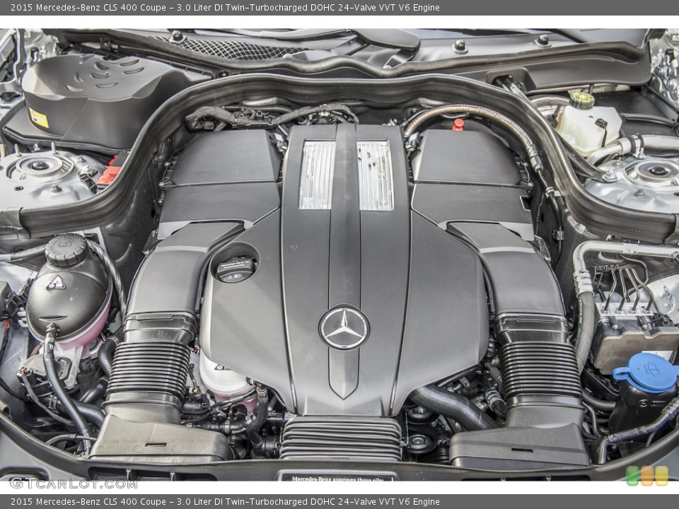 3.0 Liter DI Twin-Turbocharged DOHC 24-Valve VVT V6 Engine for the 2015 Mercedes-Benz CLS #100118684