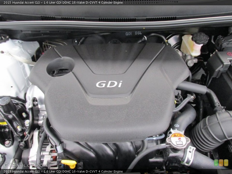 1.6 Liter GDI DOHC 16-Valve D-CVVT 4 Cylinder Engine for the 2015 Hyundai Accent #100155583