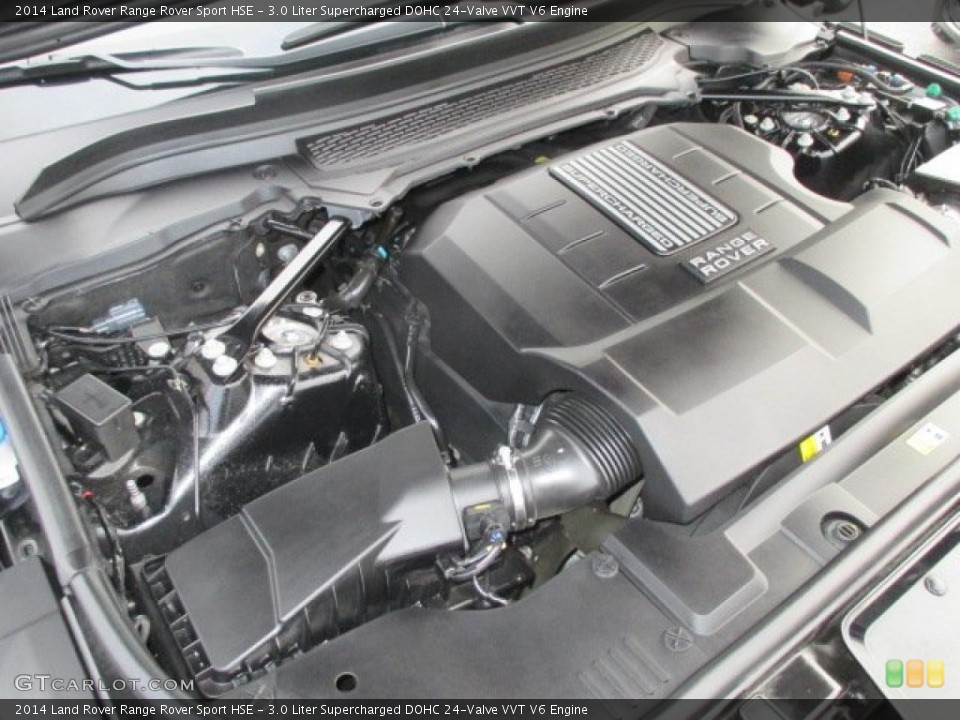 3.0 Liter Supercharged DOHC 24-Valve VVT V6 Engine for the 2014 Land Rover Range Rover Sport #100163520