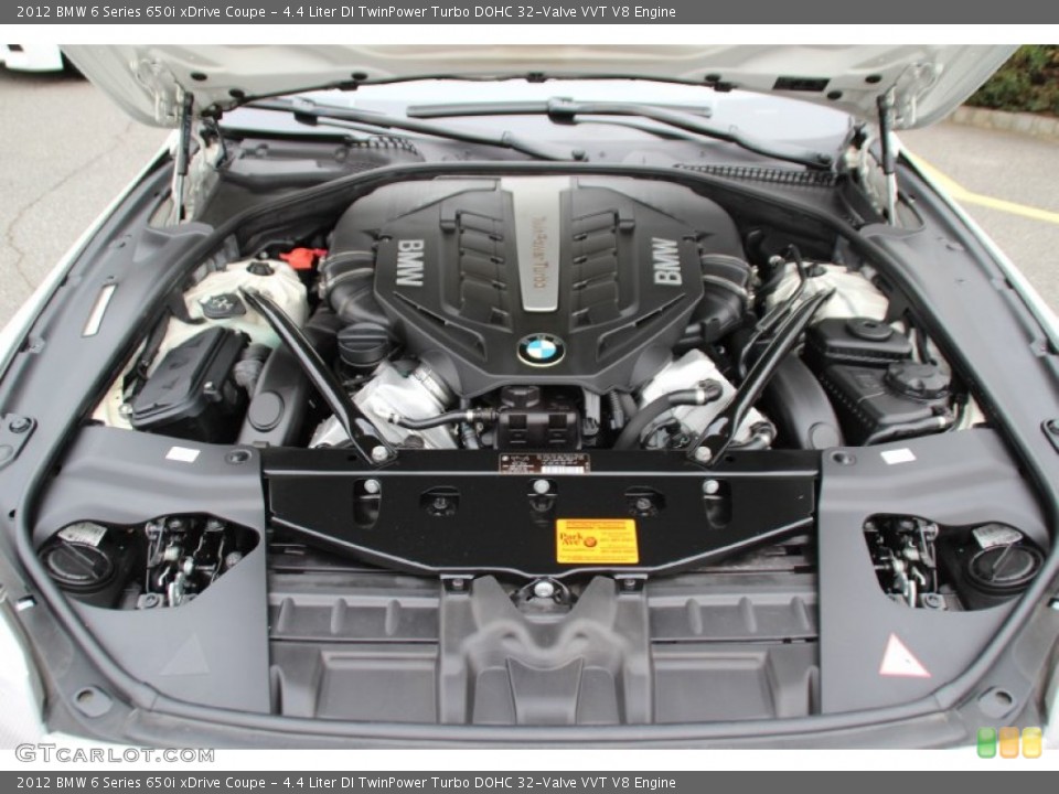 4.4 Liter DI TwinPower Turbo DOHC 32-Valve VVT V8 Engine for the 2012 BMW 6 Series #100166940