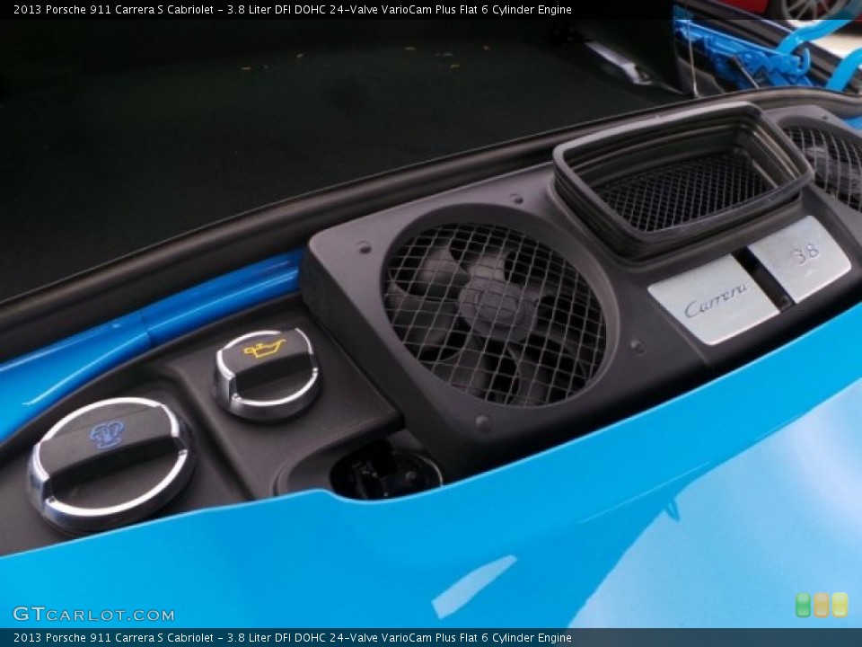 3.8 Liter DFI DOHC 24-Valve VarioCam Plus Flat 6 Cylinder Engine for the 2013 Porsche 911 #100220519