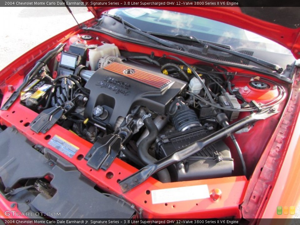 3.8 Liter Supercharged OHV 12-Valve 3800 Series II V6 Engine for the 2004 Chevrolet Monte Carlo #100228661