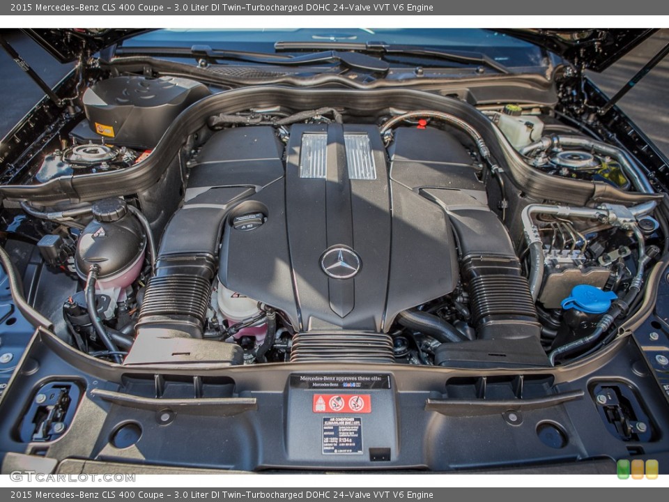 3.0 Liter DI Twin-Turbocharged DOHC 24-Valve VVT V6 Engine for the 2015 Mercedes-Benz CLS #100238402