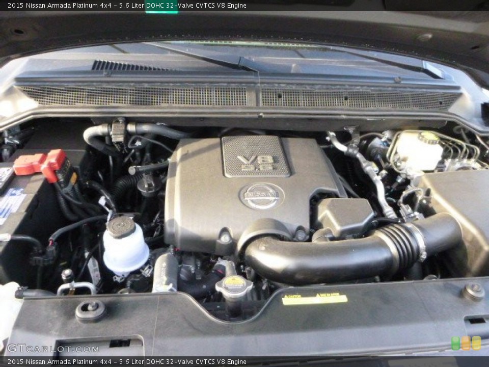 5.6 Liter DOHC 32-Valve CVTCS V8 Engine for the 2015 Nissan Armada #100241939