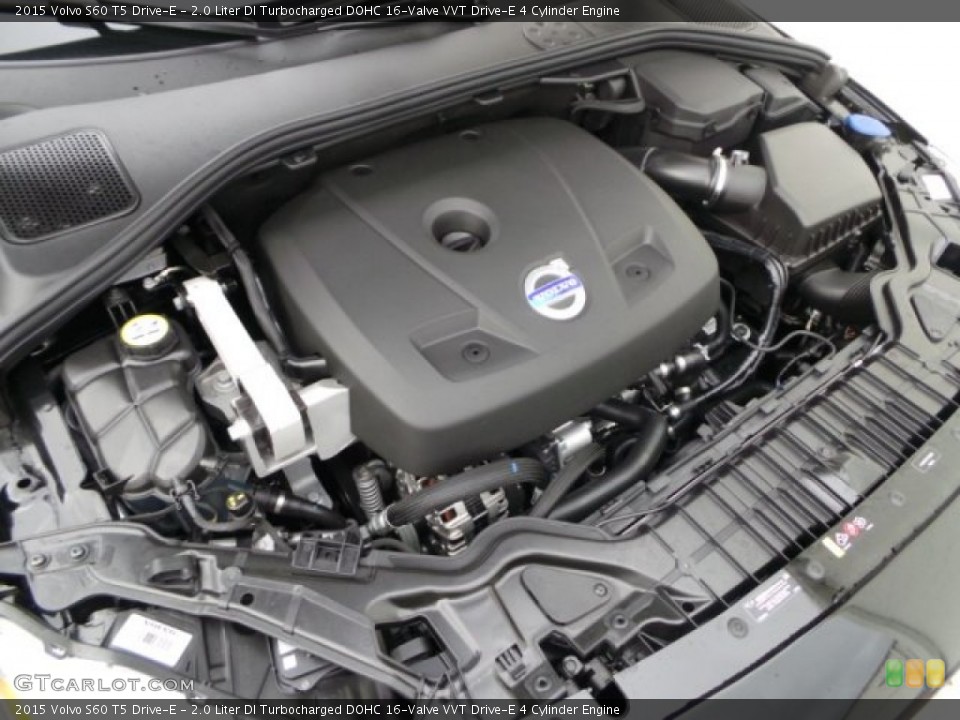 2.0 Liter DI Turbocharged DOHC 16-Valve VVT Drive-E 4 Cylinder 2015 Volvo S60 Engine