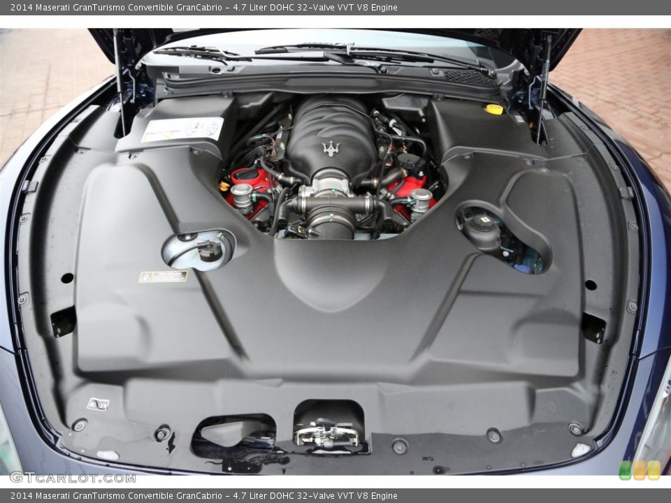 4.7 Liter DOHC 32-Valve VVT V8 Engine for the 2014 Maserati GranTurismo Convertible #100252103