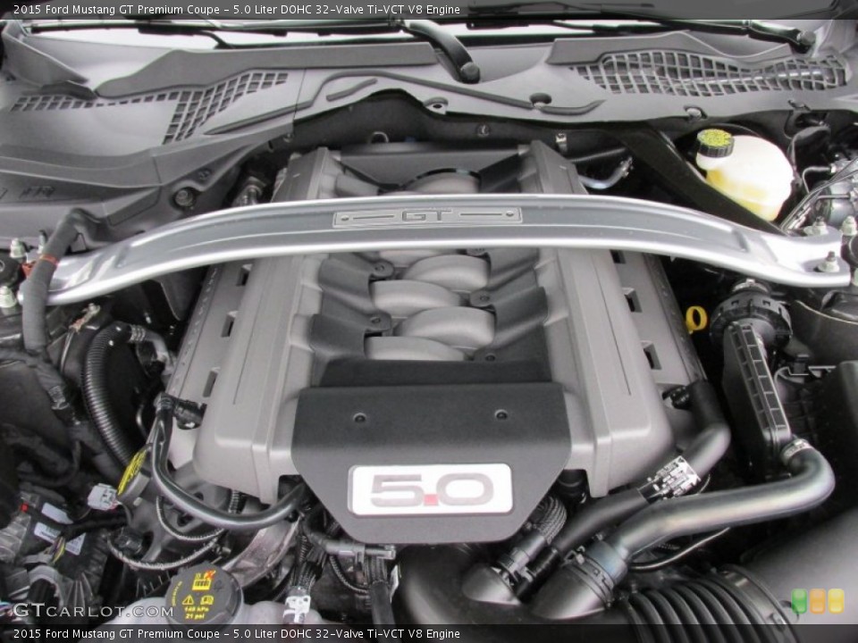 5.0 Liter DOHC 32-Valve Ti-VCT V8 Engine for the 2015 Ford Mustang #100281163