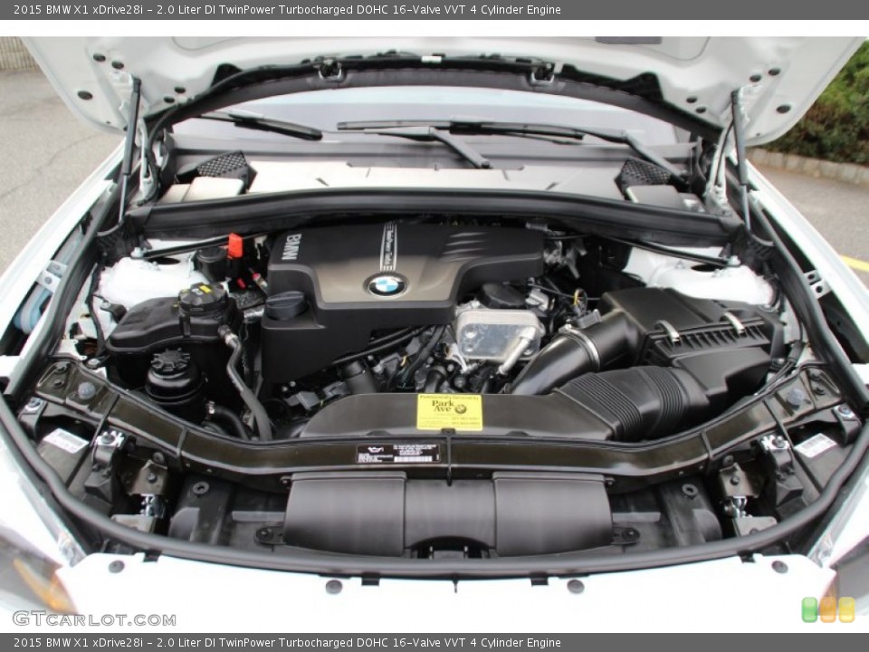 2.0 Liter DI TwinPower Turbocharged DOHC 16-Valve VVT 4 Cylinder Engine for the 2015 BMW X1 #100292949