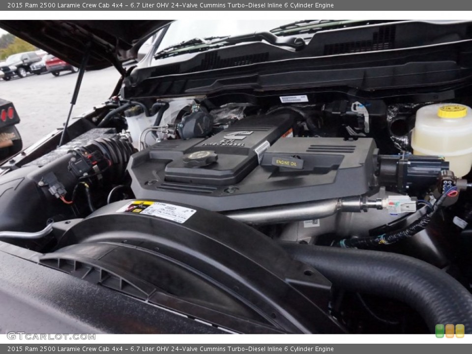 6.7 Liter OHV 24-Valve Cummins Turbo-Diesel Inline 6 Cylinder Engine for the 2015 Ram 2500 #100295826