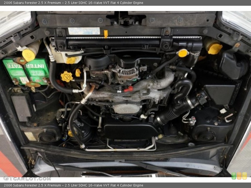 2.5 Liter SOHC 16-Valve VVT Flat 4 Cylinder Engine for the 2006 Subaru Forester #100321800