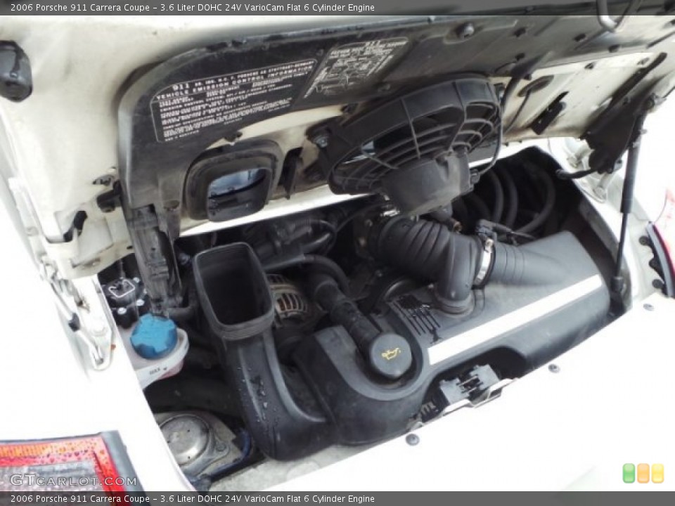 3.6 Liter DOHC 24V VarioCam Flat 6 Cylinder Engine for the 2006 Porsche 911 #100329446