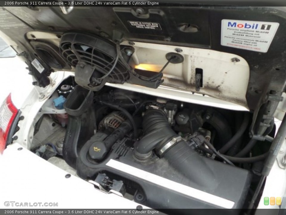 3.6 Liter DOHC 24V VarioCam Flat 6 Cylinder Engine for the 2006 Porsche 911 #100329470