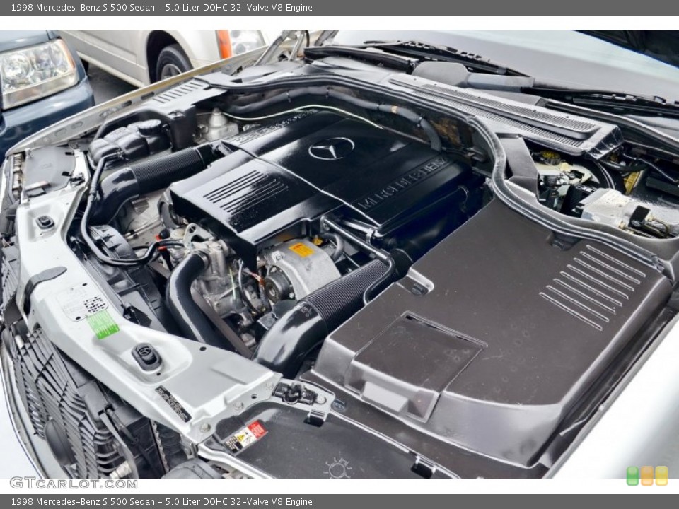 5.0 Liter DOHC 32-Valve V8 Engine for the 1998 Mercedes-Benz S #100377255