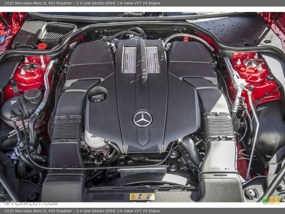 3.0 Liter biturbo DOHC 24-Valve VVT V6 Engine for the 2015 Mercedes-Benz SL #100428494
