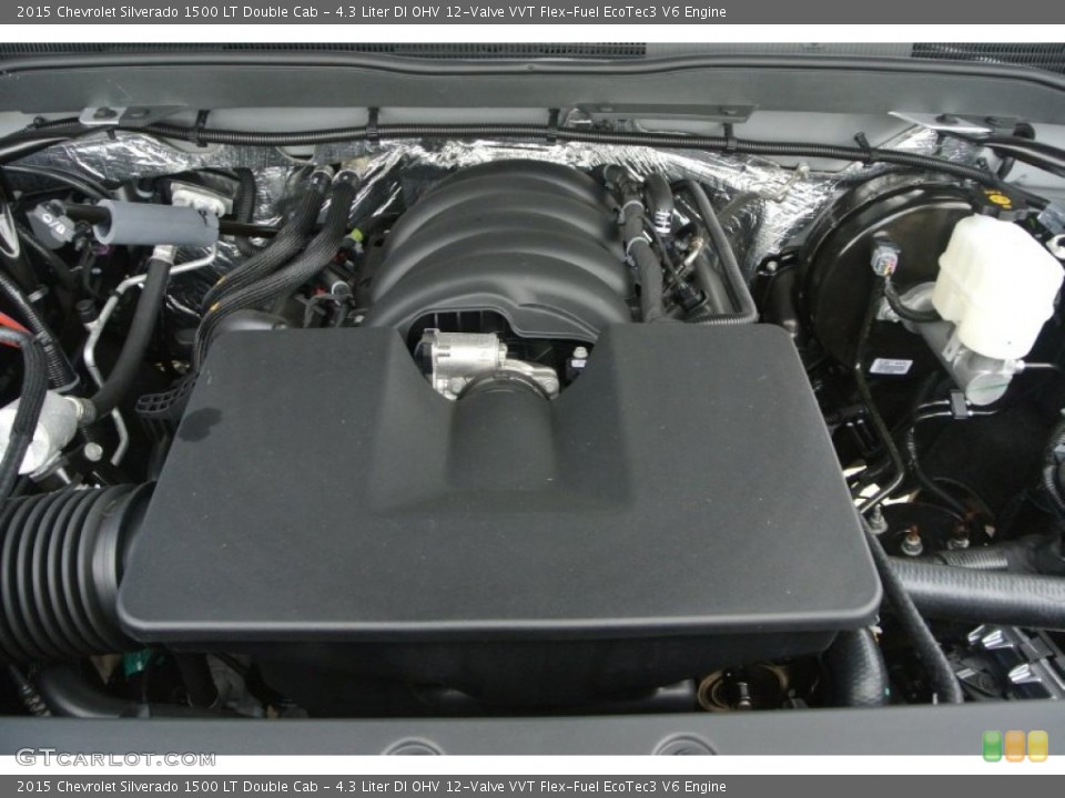 4.3 Liter DI OHV 12-Valve VVT Flex-Fuel EcoTec3 V6 Engine for the 2015 Chevrolet Silverado 1500 #100446279