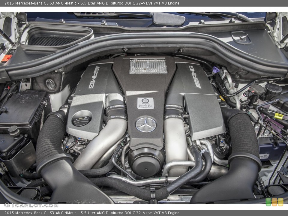 5.5 Liter AMG DI biturbo DOHC 32-Valve VVT V8 Engine for the 2015 Mercedes-Benz GL #100469844