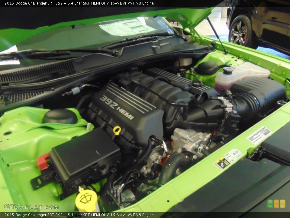 6.4 Liter SRT HEMI OHV 16-Valve VVT V8 Engine for the 2015 Dodge Challenger #100471266
