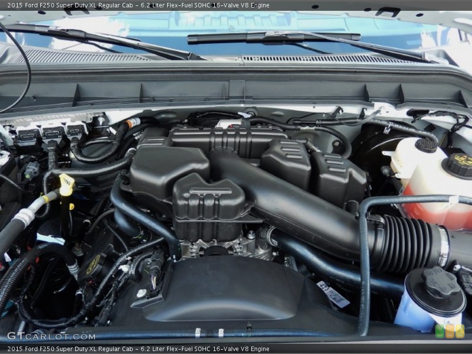 6.2 Liter Flex-Fuel SOHC 16-Valve V8 Engine for the 2015 Ford F250 Super Duty #100475907