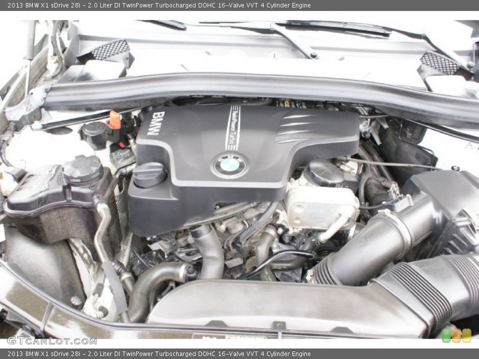 2.0 Liter DI TwinPower Turbocharged DOHC 16-Valve VVT 4 Cylinder Engine for the 2013 BMW X1 #100507746