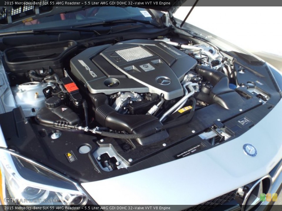 5.5 Liter AMG GDI DOHC 32-Valve VVT V8 Engine for the 2015 Mercedes-Benz SLK #100547501