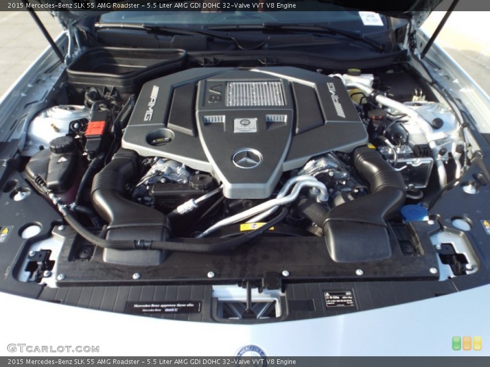 5.5 Liter AMG GDI DOHC 32-Valve VVT V8 Engine for the 2015 Mercedes-Benz SLK #100547527