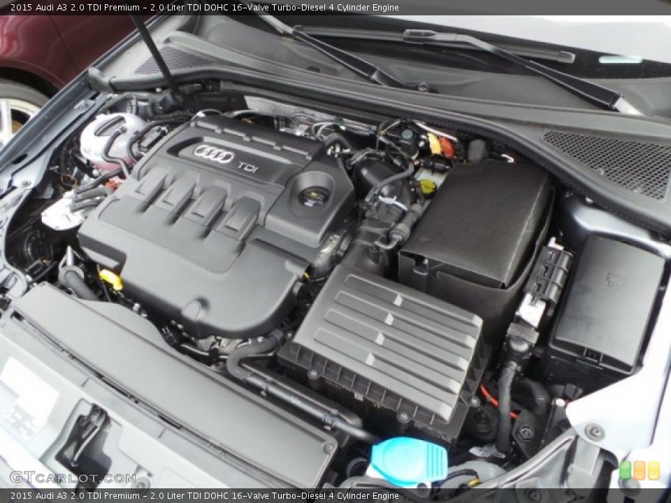 2.0 Liter TDI DOHC 16-Valve Turbo-Diesel 4 Cylinder Engine for the 2015 Audi A3 #100549535
