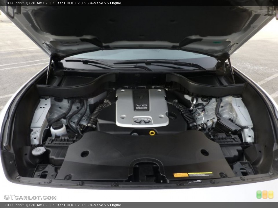 3.7 Liter DOHC CVTCS 24-Valve V6 Engine for the 2014 Infiniti QX70 #100587833