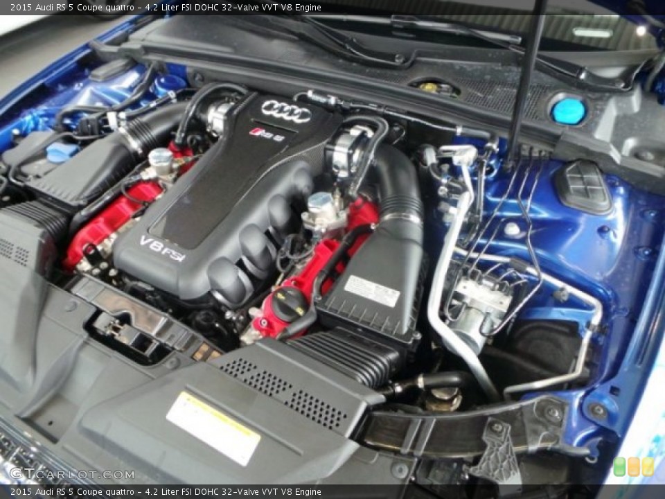 4.2 Liter FSI DOHC 32-Valve VVT V8 Engine for the 2015 Audi RS 5 #100598051