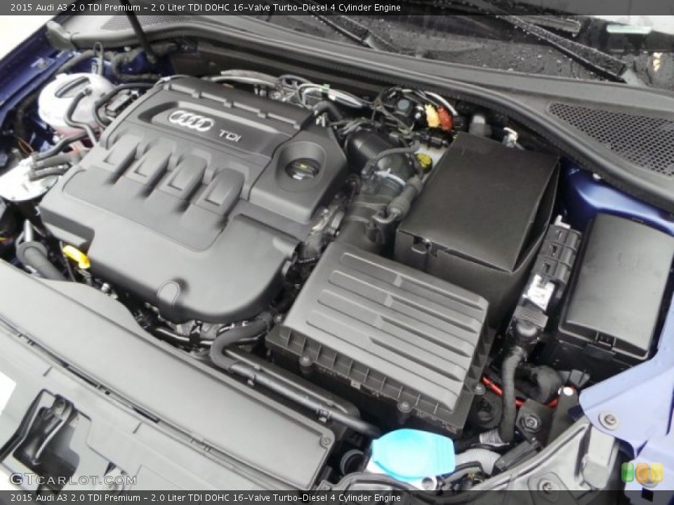 2.0 Liter TDI DOHC 16-Valve Turbo-Diesel 4 Cylinder Engine for the 2015 Audi A3 #100603550