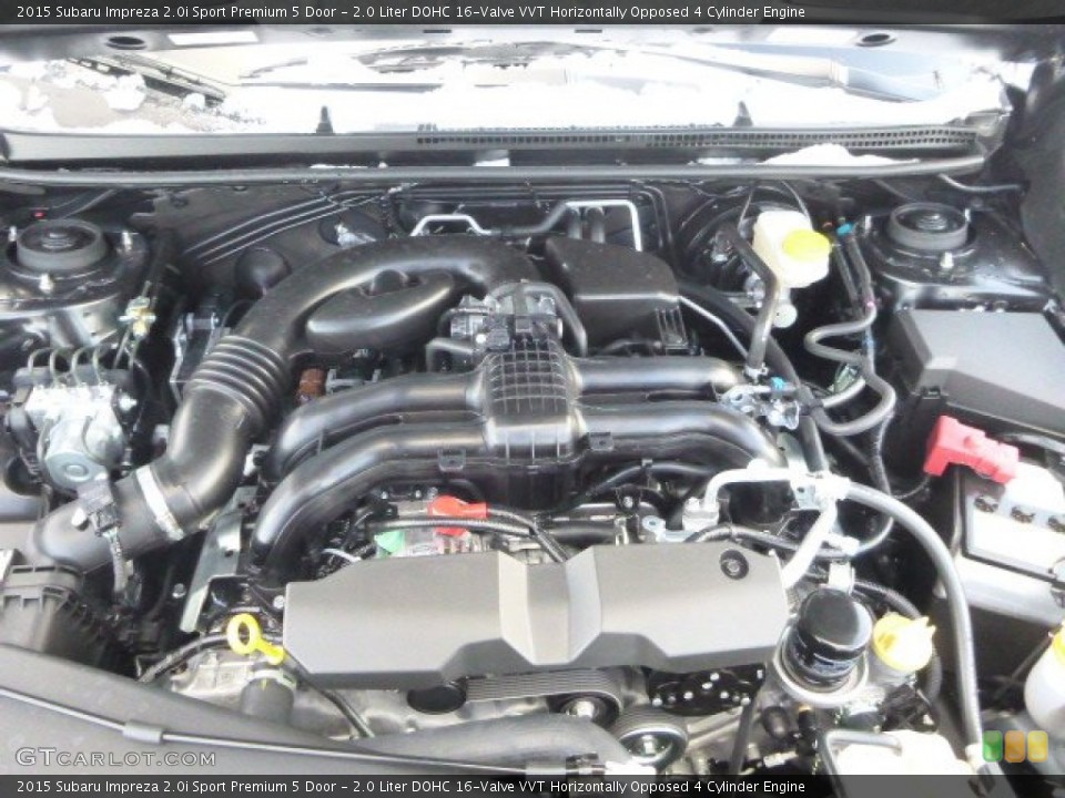 2.0 Liter DOHC 16-Valve VVT Horizontally Opposed 4 Cylinder Engine for the 2015 Subaru Impreza #100617105